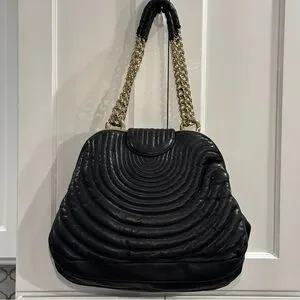 henri bendel | Bags | Henri Bendel No 7 Black Large Quilted  display picture 3
